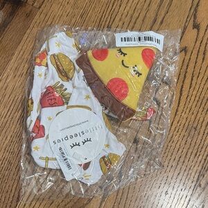 Little Sleepies Bamboo Fast Food Pizza Lovey